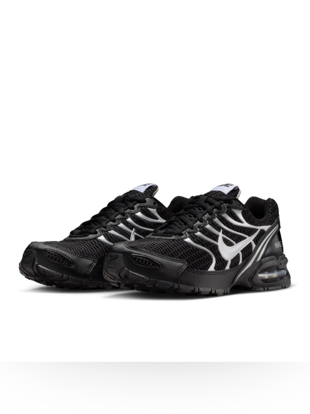Nike women’s air max torch Black & White Athletic Sneakers